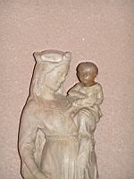 Statue de la Vierge au sourire, pierre, XIVeme, Musee de Carcassonne (5)